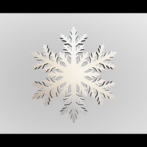 Snowflake 3D model