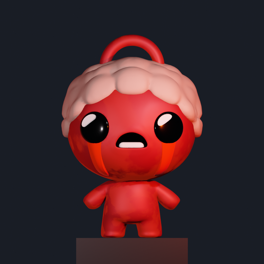 the binding of isaac - Esau keychain 3D model