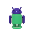 1.png Anandroid with a mechanical mechanism for moving the hands and head