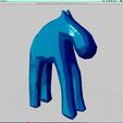 Blue_Cow-horse_figure.jpg CreativeTools.se - Handyscan 3D - Laser scanned - Blue Cow-horse figure