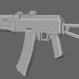 7.jpg Short folding Kalashnikov assault rifle, AKS-74U