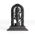 v1.png Divine Ram Lalla Statue 3D Printing File