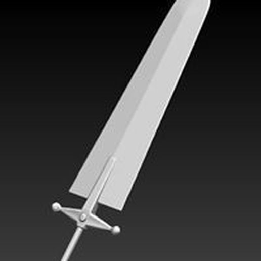 Asta demon sword - demon slayer 3D print model 3D model