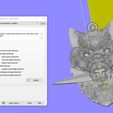 Screenshot_1.jpg Wolf knife sword pendant medallion jewelry 3D print model