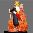 6.jpg 3D file RENGOKU KIMETSU NO YAIBA ANIME STATUE CHARACTER・3D printer design to download