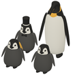 Penguins-All.png Penguin Family Bundle