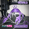 funstl-gerald-flexi-articulated-crab-picture-1.png FUNSTL - GERALD, Articulated Crab Flexi 3MF
