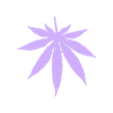 Weed.stl Weed leaf