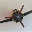 photo_2019-06-08_16-16-20.jpg STL file old airplane/radial engine wall decoration・3D printable model to download