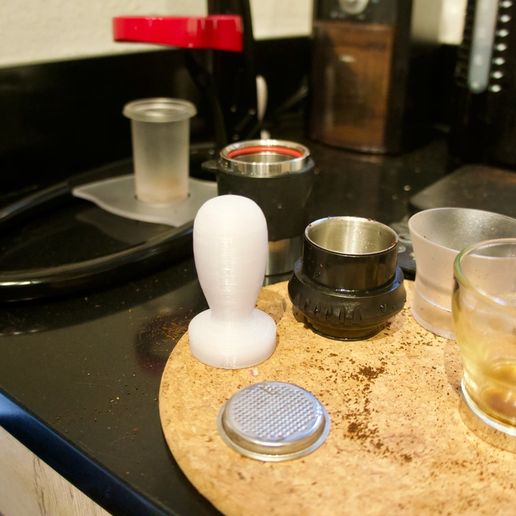 DSC07763.jpeg Espresso tamper for Flair Classic