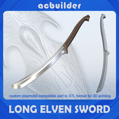 title.png Longue épée elfique compatible playmobil