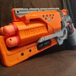 LbqclIO.jpg Free STL file Nerf MEGA hammershot・Design to download and 3D print