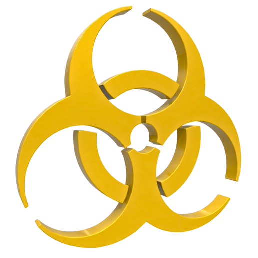 Biohazard Warning Symbol
