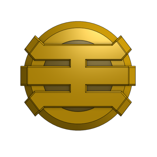 👽 Ohranger - Power Rangers Zeo - Kingranger - Gold Ranger - Emblem・ STL ...
