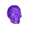 Skull_calavera_OBJ.obj Skull Ornamental Calavera