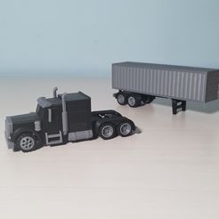 20210715_203002.jpg RC Semi Truck with Trailer / RC 1/87 Scale