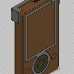 final2.png STL file GOTG3 Star Lord Zune and Belt Holder・Design to download and 3D print