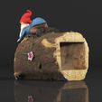 Figure_0009.jpg Gnome Gutter Downspout Extension Decorative Splash Block Statue Rain Gutter Guardian Decoration Outdoor Resin Sculpture