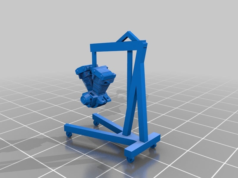 Скачать бесплатный файл STL my Engine Lifter • Модель с возможностью 3D ...