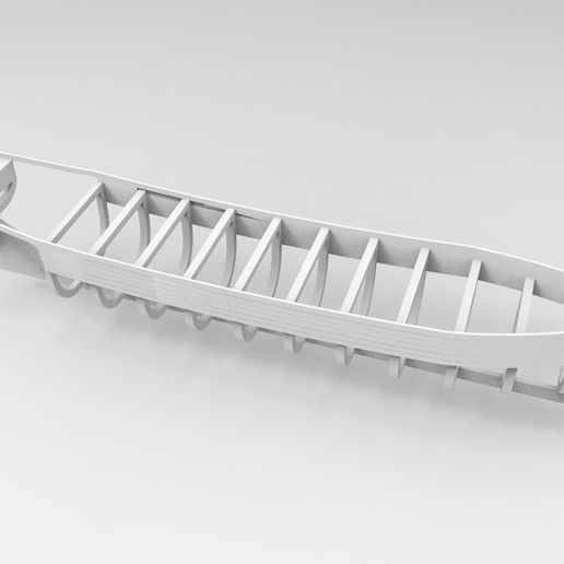 🚢 Sailing Ship Frame・ STL File for ・Cults