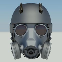 Free OBJ file Poppy playtime chapter 3 Gas Mask 🧸・3D printing design to  download・Cults