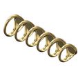 Braided-wire-halo-oval-signet-02.jpg Braided wire engravable oval signet ring 3D print model