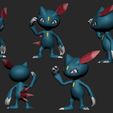 sneasel-cults-3.jpg Pokemon - Sneasel with 2 different poses
