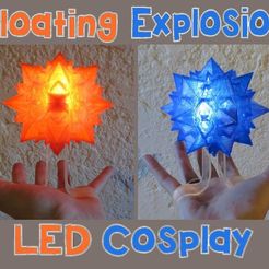 il_794xN.2005792507_41t9.jpg Файл STL Floating Explosion Cosplay! Light up LED Wearable Handheld Float Bakugou Explode-Ice Ball, for Costume Cosplay, Comiccon, Halloween・3D-печатная модель для загрузки