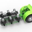 2.jpg Diecast Pulling tractor with 8 engines V8 Scale 1:25