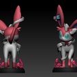 ZBrush-Document3.jpg Pacote de evolução Pokemon eevee