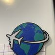 IMG_5785.jpg MAGNET/MAGNET AIRPLANE AROUND THE WORLD (AMS/MULTICOLOR)