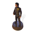 012.png Michael Jackson Pop King Sci-Fi Soldier Statue