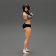 } ] fighting woman posing said you are next 3D Print Model