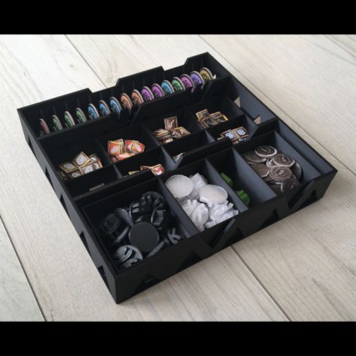 Download free STL file Gloomhaven Token and Stand organizers set • 3D ...