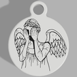 Weeping-Angel-Keyring-v2.png Llavero Ángel Llorón