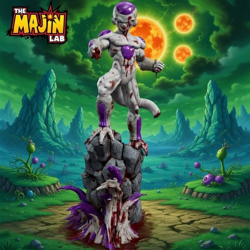 Life-Size Frieza – Ultimate Display Build (3180mm) cut at 256x256x256