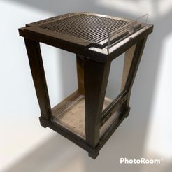 PhotoRoom_20230501_223248.jpg 3MF file Terrarium 15cm x 15cm x 22cm stackable・3D printing model to download
