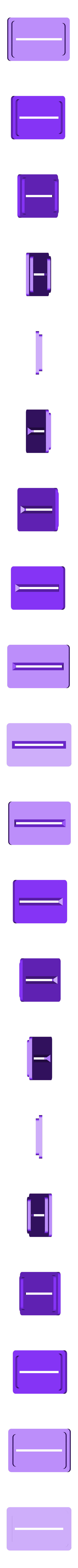 BladeDisposeLid_HT.stl Коробка для утилизации бритвенных лезвий