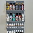 IMG_0955.jpeg Testers Modular Paint Jar Rack/Organizer/Holder - (8 Jar)  Testers Hobby Paint,  Wall mountable, Organized Paint bottle storage, Model paints, Art-tool, Storage, Airbrush, Desk organizer, Wall rack, Miniatures, Tabletop Games