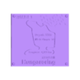 Circuit Hugaroring.stl Plaque Circuit Formule 1 Hungaroring