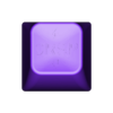 Taste_Untere_Reihe_CRSR_up-down.stl Commodore C64 keys/keycaps with labeling complete version 2