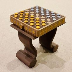 8D3EACE1-A613-4B12-9A40-479CF2C4C28D.jpeg 3D file Checkers / Draughts - Board Game・3D print model to download