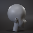 Untitled_Viewport_013.png Base Mesh - Head - Anime Female / SURPRISE GIFT