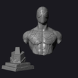 preview7.png 3D file Spiderman Bust・3D printer design to download