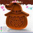 105-halloween-calabaza-con-sombrero.jpg CALABAZA HALLOWEEN CALABAZA CALABAZA HALLOWEEN CON SOMBRERO - halloween pumpkin with hat cookie cutter