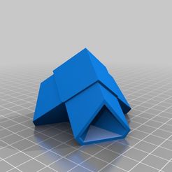 15f0f4a2b1a6e51130388129de66a915.png Free 3D file 3-way square tube corner・3D print object to download