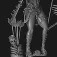 Render4.jpg Death Ranger Multi-Part Miniature (DND, KINGDOM DEATH, PATHFINDER, MINI)