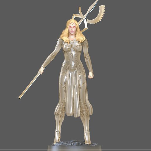 thena eternals marvel mcu movie angelina jolie 3d print 3D model