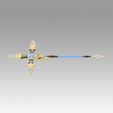 7.jpg Granblue Fantasy Zeta Spear Cosplay Weapon Prop replica