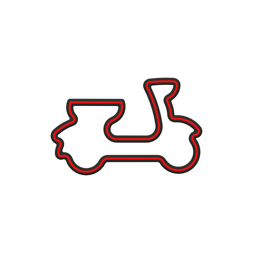 Scooter Cookie Cutter STL File - 4 inches